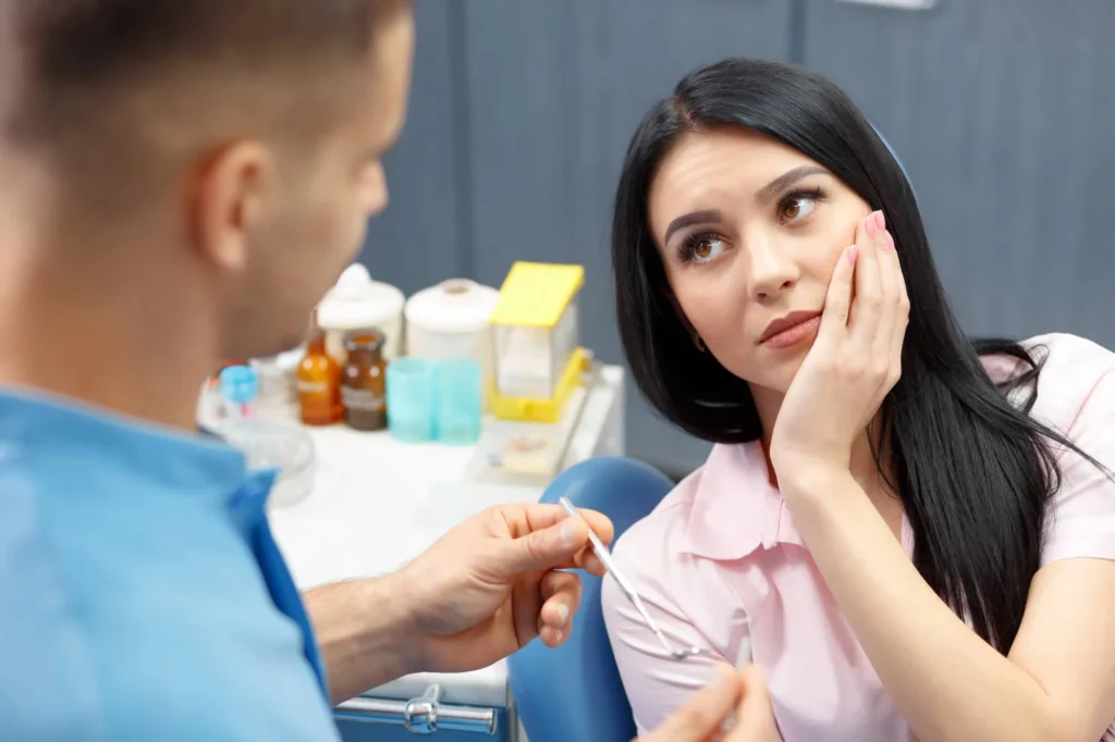 woman needs endodontics Moody AL