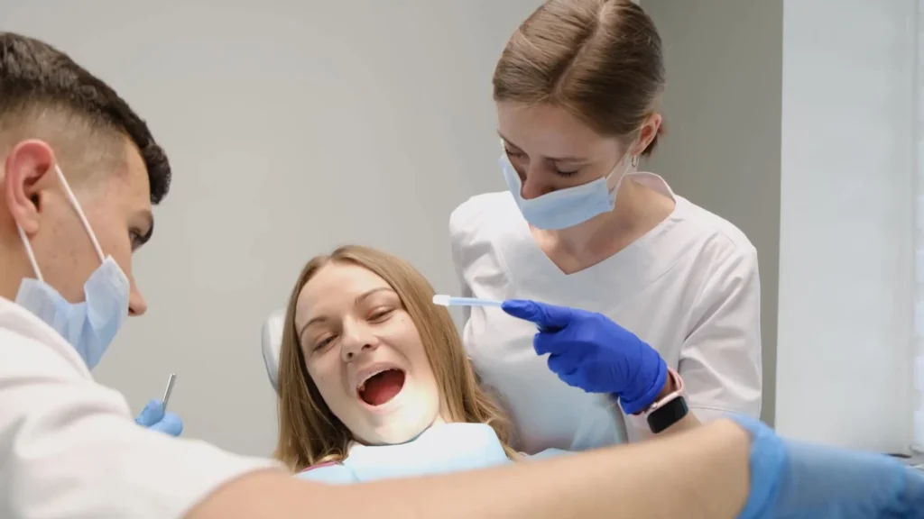 routine cleaning as part of general dentistry moody al